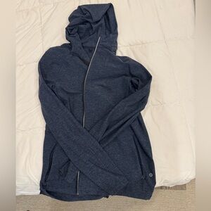 lululemon men’s jacket - size large - surge full zip in navy